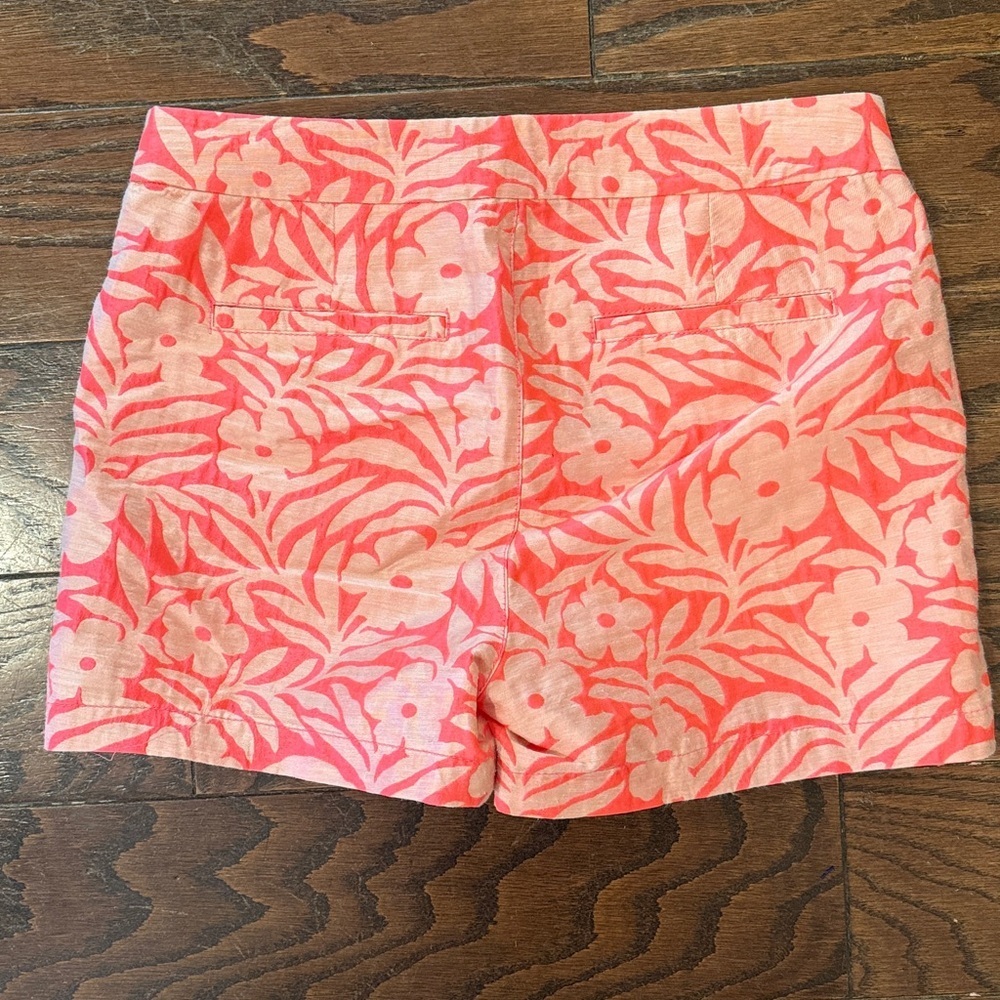 J Crew tropical neon shorts, size 2 - Picture 5 of 9